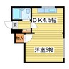 札幌市営地下鉄東豊線/元町駅 徒歩4分 2階 築35年 1DKの間取り