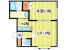 ビブレ５１０ 1LDKの間取り