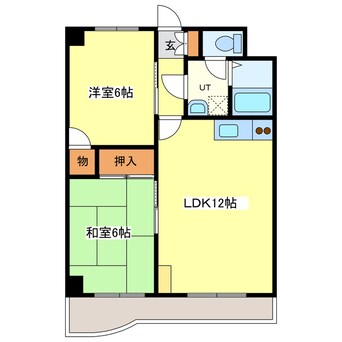 間取図 110松井ビル
