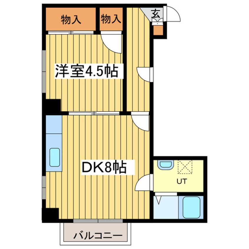 間取図 プレインハイム