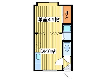 間取図 サンシャイン元町（北２５東１６）