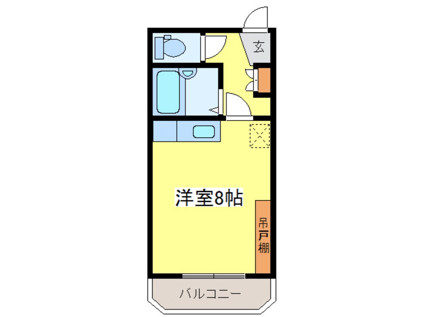 間取図 イーストタウン１３