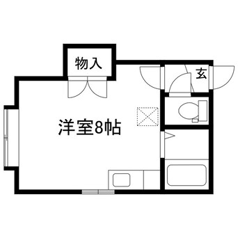 間取図 ライフステージ新道東Ａ棟