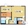 ＳＥＮＮＡ元町 1LDKの間取り