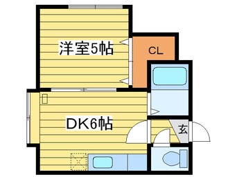 間取図 ビブレ４３