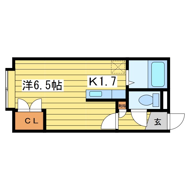 間取り図 ローヤルハイツ文京台