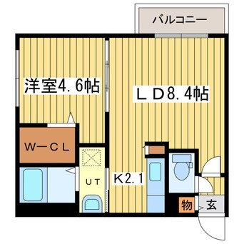 間取図 City Residence 元町　【シティレジデンス元町】