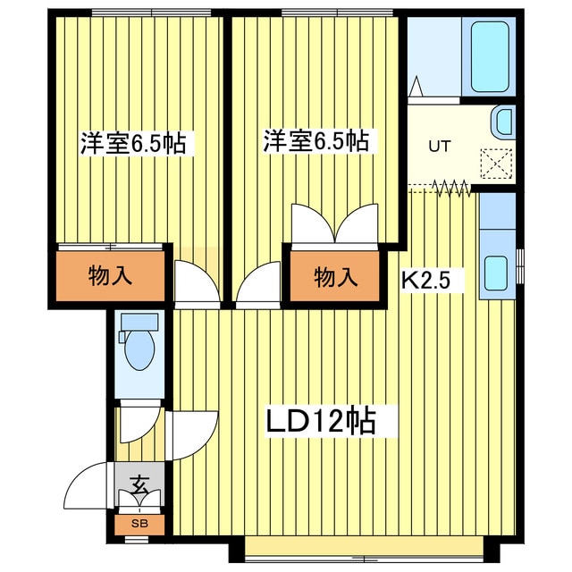 間取り図 ツインクルハイツ