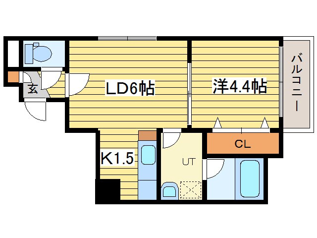 間取り図 ラッフルズコート