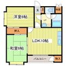 幸和ハイツ（東苗穂14-3） 2LDKの間取り