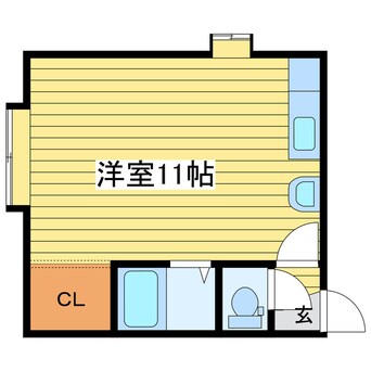 間取図 ルミナス２６