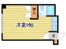 グラムール南平岸 1Rの間取り