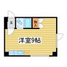 グラムール南平岸 1Rの間取り