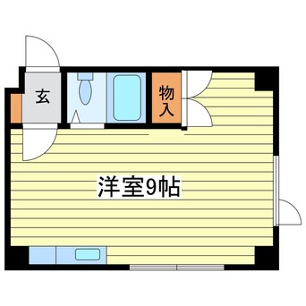 間取図 グラムール南平岸