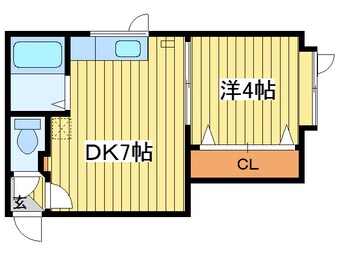 間取図 アークコート栄町Ⅱ