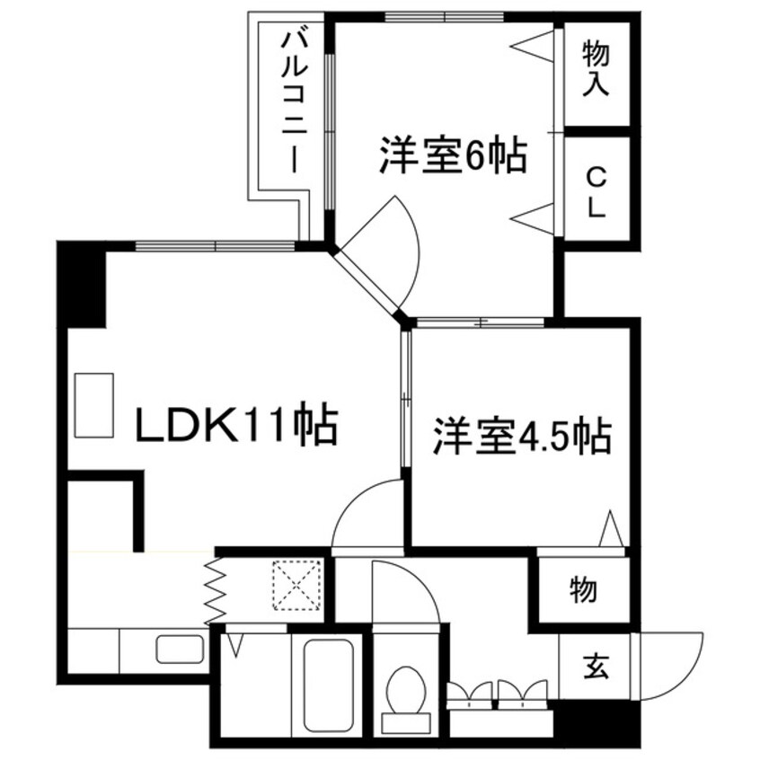 間取図 AR22