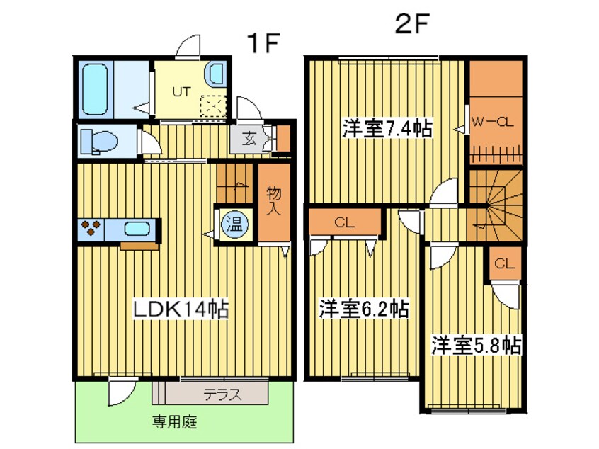 間取図 シャーメゾンＣ