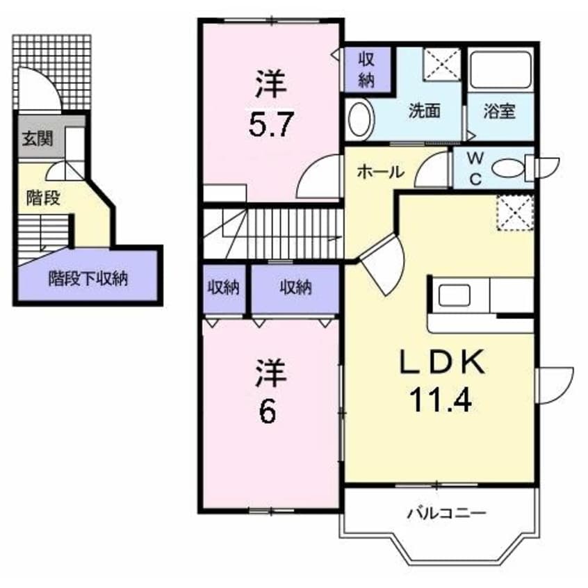 間取図 パーチェ