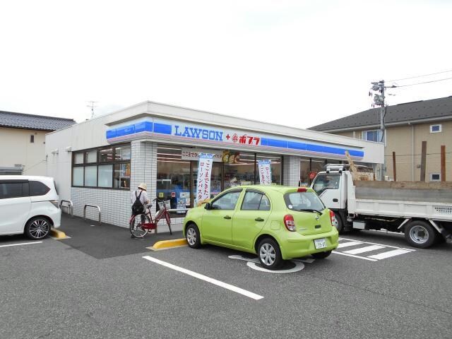 ローソン・ポプラ鳥取湖山南店(コンビニ)まで573m Rencontre湖山駅前