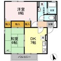 エトワールモーリの間取図
