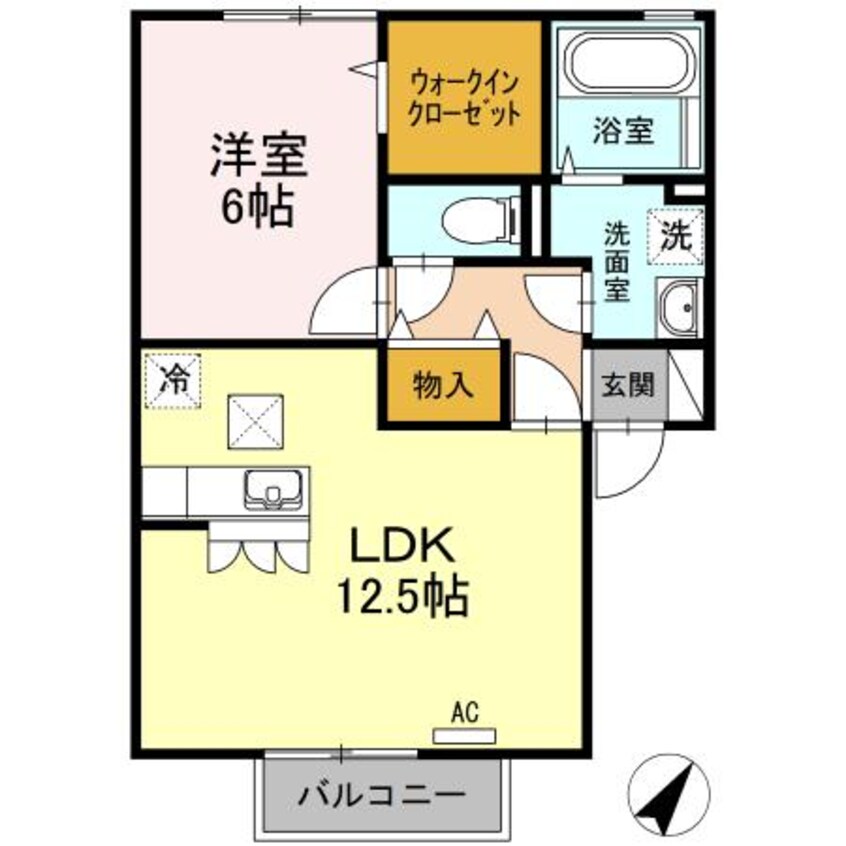 間取図 ユヴェール