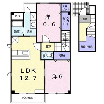 間取図 アルトピアーノ