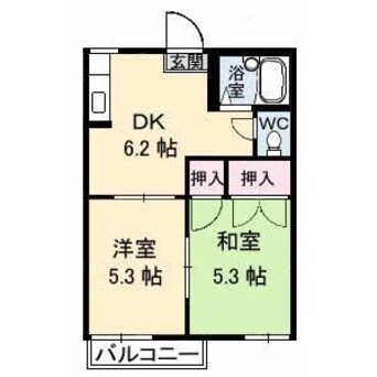 間取図 ジャンヌダルク