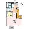 エスト・パレ 1Rの間取り