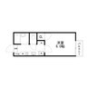 アメニティAB 1Kの間取り