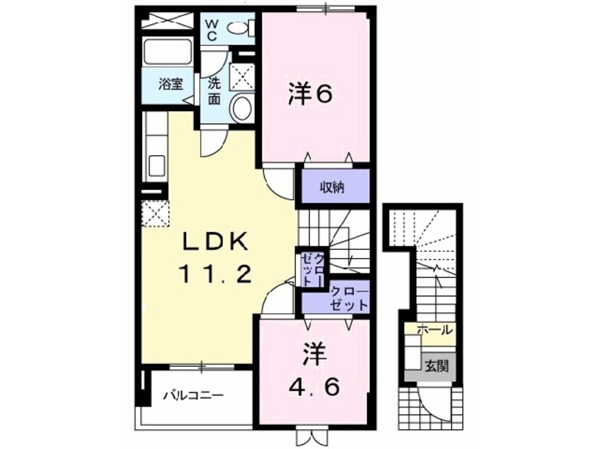 間取図 テッラ・プロメッサ