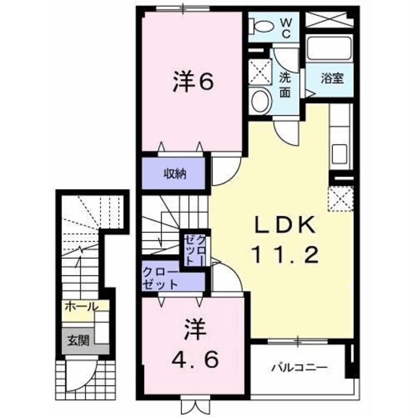 間取図 テッラ・プロメッサ