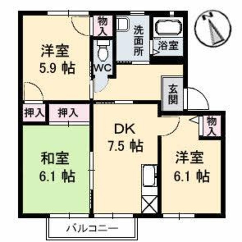 間取図 マーガレットハウエル31