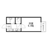 ハイツミッキー 1Kの間取り