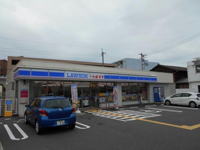 ローソン鳥取大学前店(コンビニ)まで442m コーポサンフラワーA