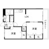 パストラルアヴァン 2LDKの間取り