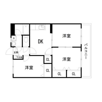 間取図 パストラルアヴァン