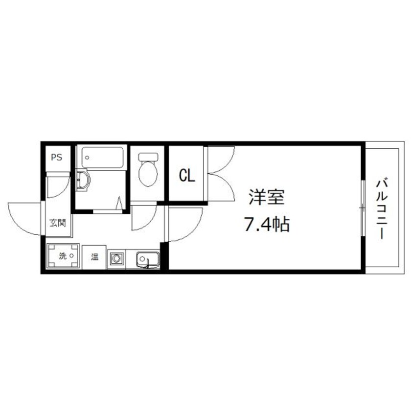 間取図 ハッピーリブ1