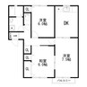 ハッピーハウス 3Kの間取り
