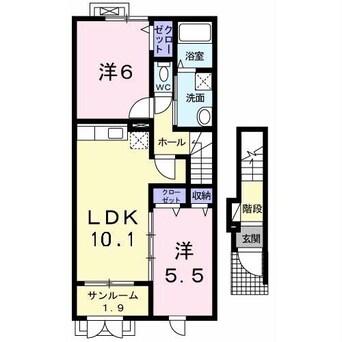 間取図 ジオ　グランド