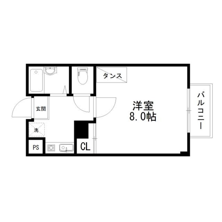 間取図 ハッピーコート