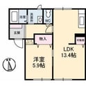 シュベール浜坂の間取図