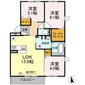 セレスト・パレの間取図