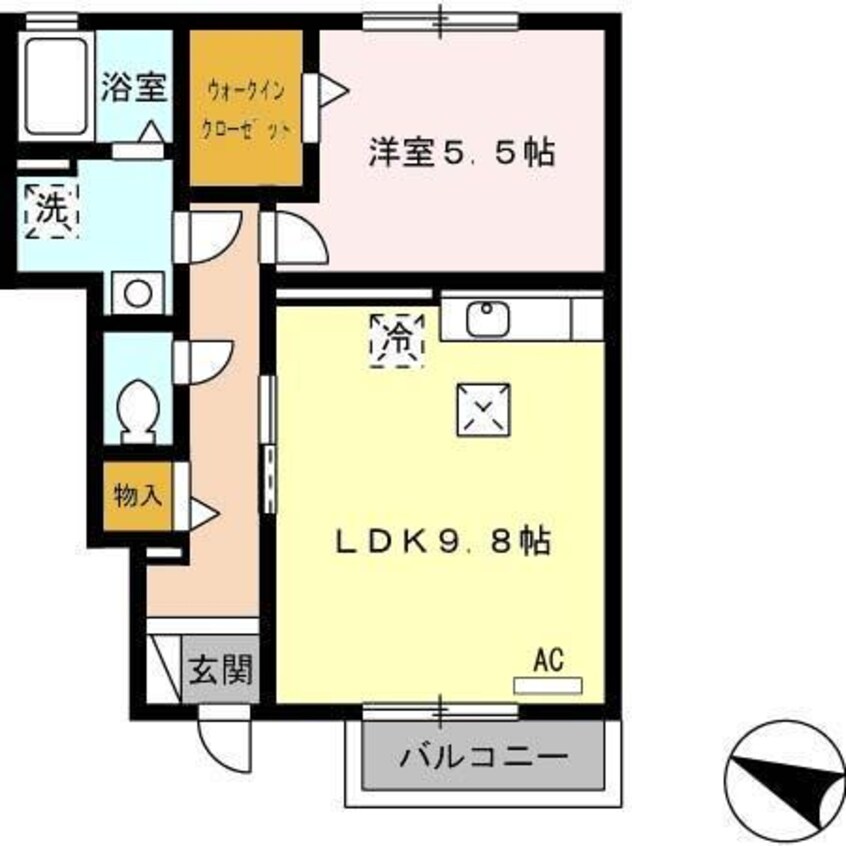 間取図 セレッソ