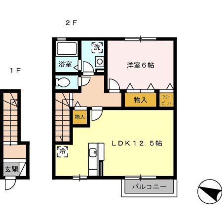 間取図 セレッソ