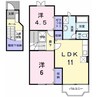 Ｍａｉｓｏｎ　Ｄｅｕｘ 2LDKの間取り