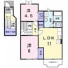 Ｍａｉｓｏｎ　Ｄｅｕｘ 2LDKの間取り