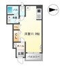 アプレシオ 1Rの間取り