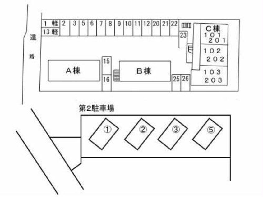  メゾンドグレープA棟