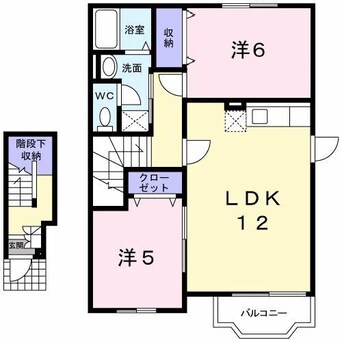 間取図 レザン・パラスト