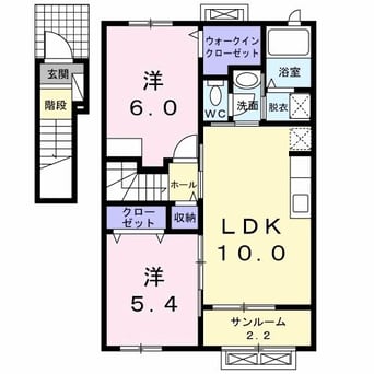 間取図 フォルトーナSE